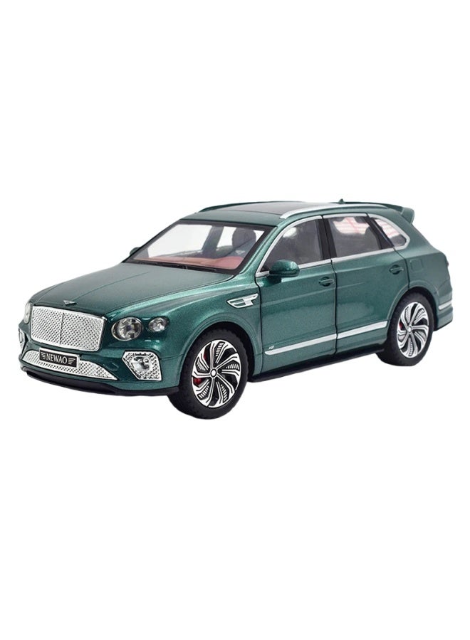 general Bentley Car Model - Openable Doors LED Front Rear Lights Pull Back Rear Wheels Realistic Luxury Scale Replica Ornament for Collection Play - Image 1